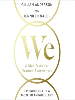 cover image of WE: A Manifesto For Women Everywhere